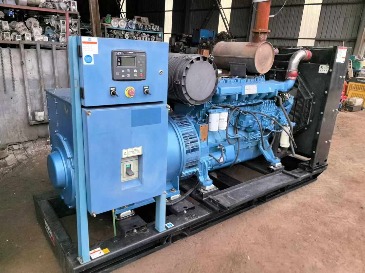 沈河500kW 柴油发电机组可带动设备功率的计算公式是什么?